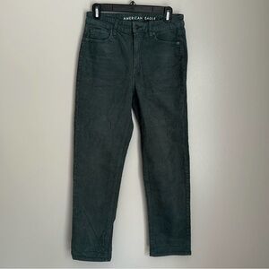 American Eagle Corduroy Straight Mom Jean